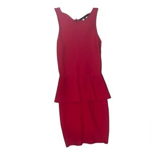 BCBG Peplum Bodycon Dress